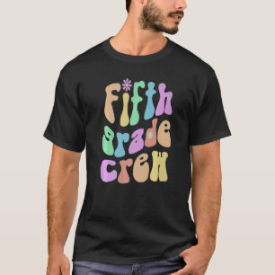 Vintage Fifth Grade Crew Little Miss 5th Gr Retro T-Shirt