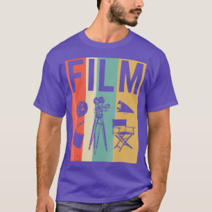 Vintage Film Cinema Shirt Retro Movie Maker Tee
