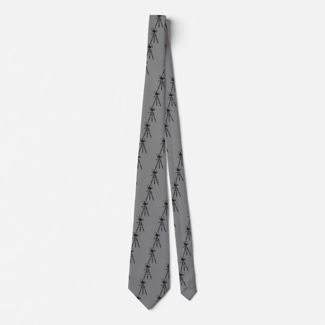 Vintage Film Movie Set Camera Tie (Front)