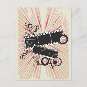 Vintage film Postcard