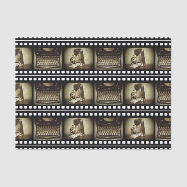 Vintage Film Tissue Paper (Front)