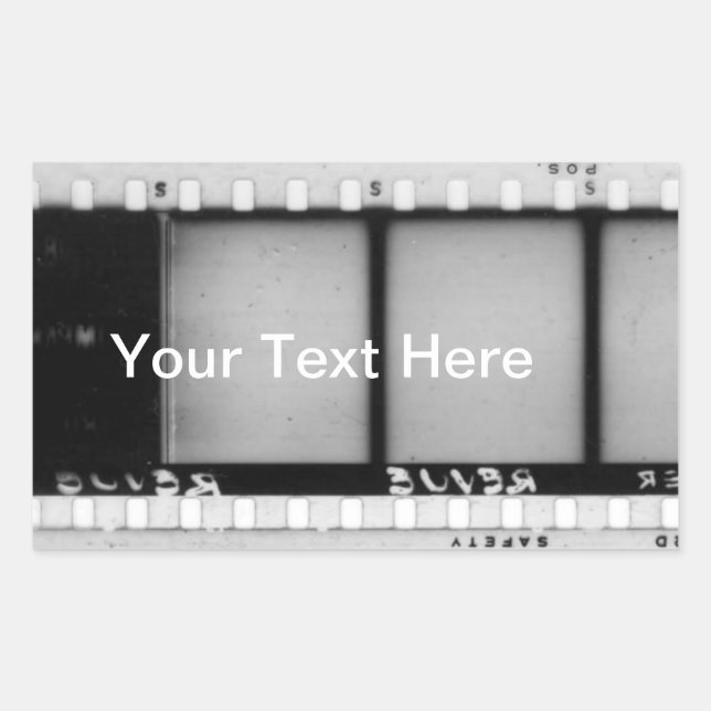 Vintage Filmstrip Stickers (Front)