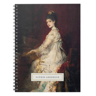 Vintage Fine Art Personalised Notebook