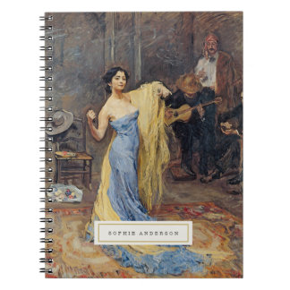 Vintage Fine Art Personalised Notebook