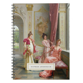 Vintage Fine Art Personalised Notebook