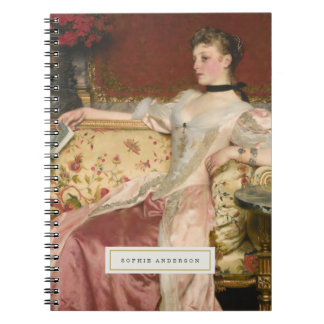 Vintage Fine Art Personalised Notebook