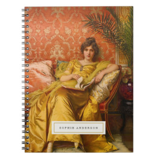 Vintage Fine Art Personalised Notebook