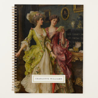 Vintage Fine Art Personalised Notebook Planner