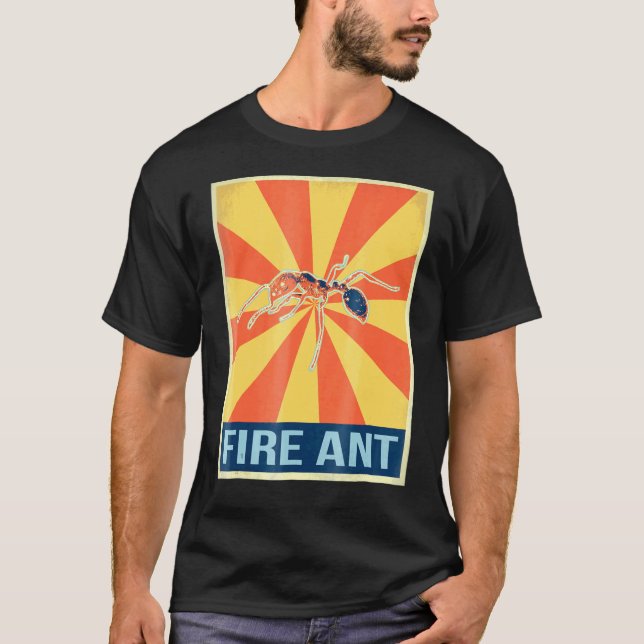 Vintage Fire Ant T-Shirt (Front)