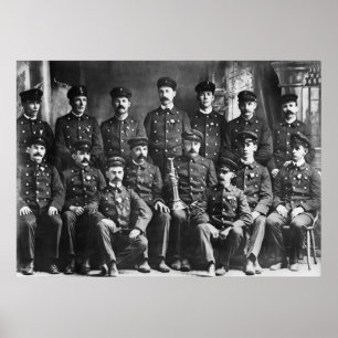 Vintage Fire Company Poster