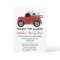 Vintage Fire Truck Baby Shower Invitation
