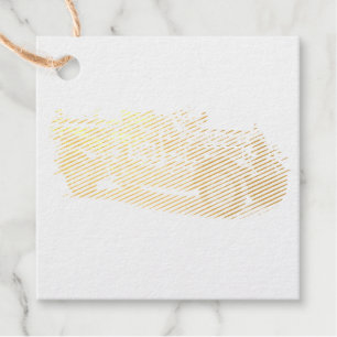 vintage firetruck pencil sketch fireman drawing favour tags