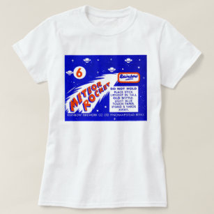 Vintage Firework Meteor Rocket Firecracker T-Shirt