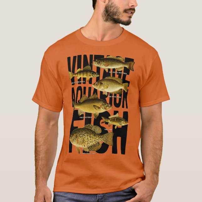 Vintage Fish Aquarium T-Shirt (Front)