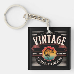 VINTAGE FISHERMAN LIMITED EDITION  KEY RING