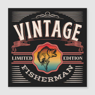 VINTAGE FISHERMAN LIMITED EDITION MAGNETIC INVITATION