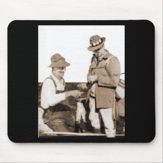 Vintage Fishermen Mouse Mat