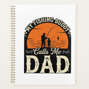 Vintage Fishing Buddy Dad Shirt Design_1 Planner