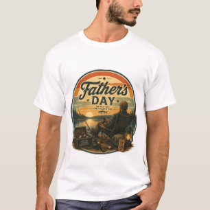 Vintage Fishing Father's Day T-Shirt