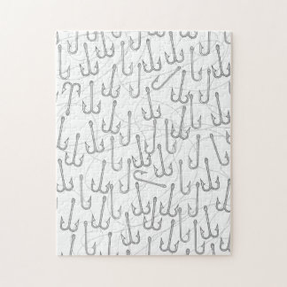 Vintage fishing hooks jigsaw puzzle