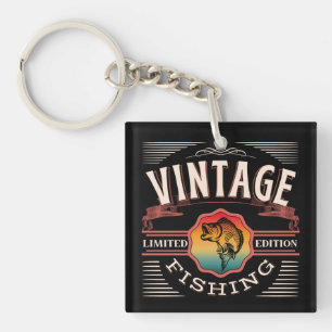 VINTAGE FISHING LIMITED EDITION KEY RING