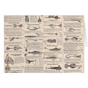 Vintage Fishing Lures: Antique 1900s Fisherman