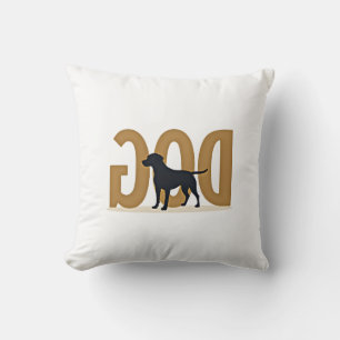Vintage Fitness Lifestyle Husky Workout Dog Cartoo Cushion