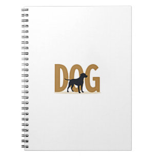 Vintage Fitness Lifestyle Husky Workout Dog Cartoo Notebook