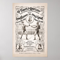 Vintage Fitzsimons vs Corbett Boxing