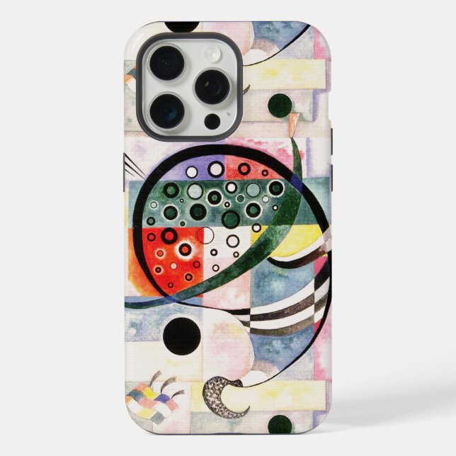 Vintage Fixed -  Kandinsky Abstract Art iPhone Case (Back)