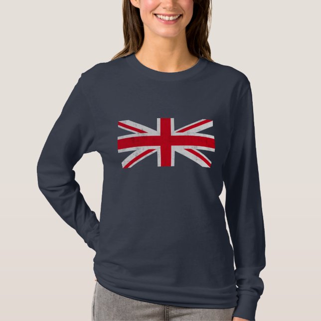 Vintage flag Britain T-Shirt (Front)