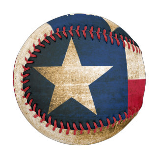 Vintage Flag of Texas Baseball
