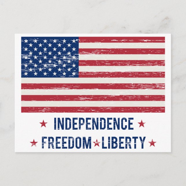 Vintage flag postcard (Front)
