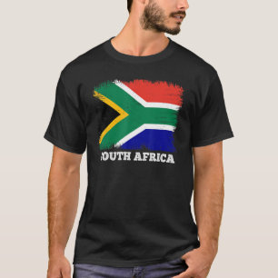 Vintage Flag South Africa Country Retro Flag South T-Shirt