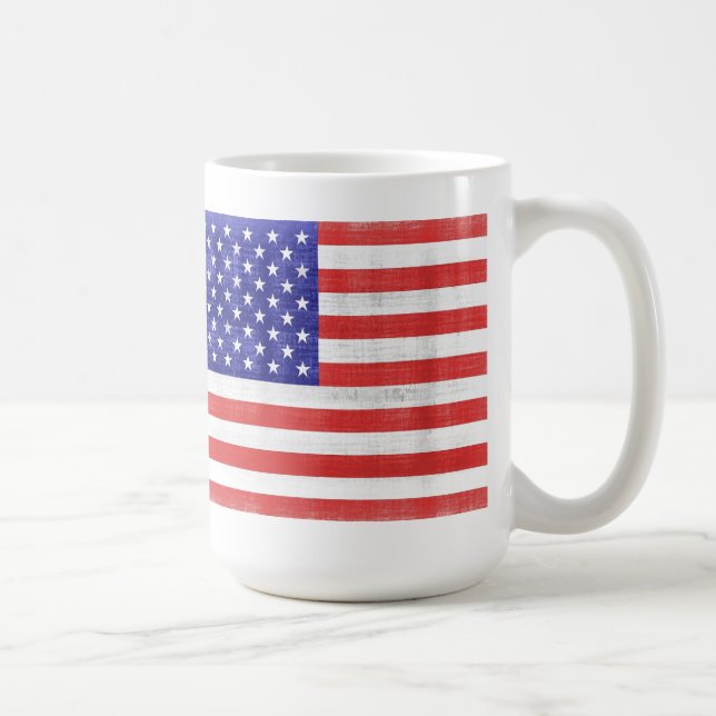 Vintage Flag United States Mugs (Right)