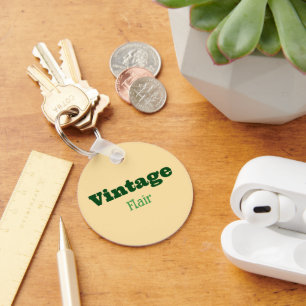 Vintage Flair Keychain