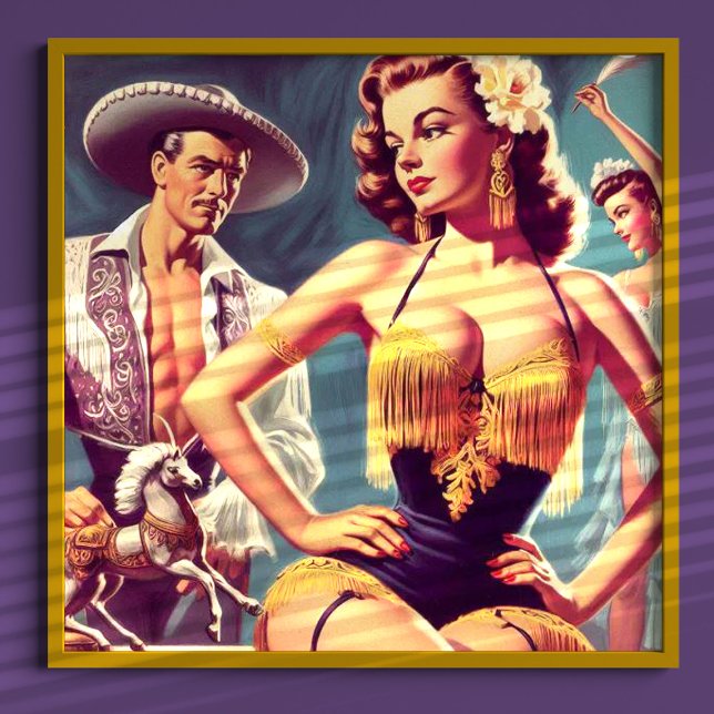 Vintage Flamenco Woman Poster (Creator Uploaded)