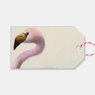 Vintage Flamingo Gift Tags