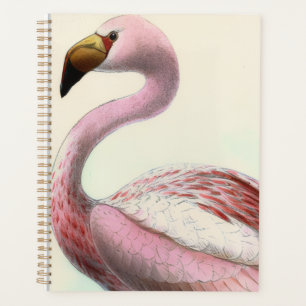 Vintage Flamingo Planner