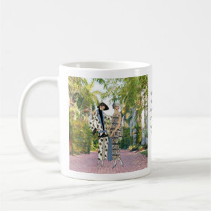 Vintage Flapper 1920s Women Coffee Mug