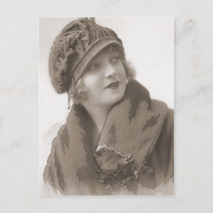 Vintage Flapper (95) Postcard