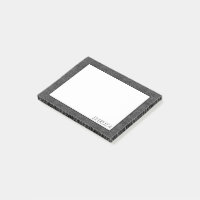 Vintage Fleur de Lis | Black Grunge Damask Custom