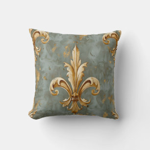 Vintage Fleur de Lis design Cushion