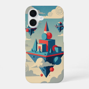 Vintage Floating Islands iPhone 16 Case