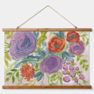 Vintage Flora wall hanging Hanging Tapestry