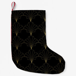 vintage floral abstract seamless pattern. Geometri Small Christmas Stocking