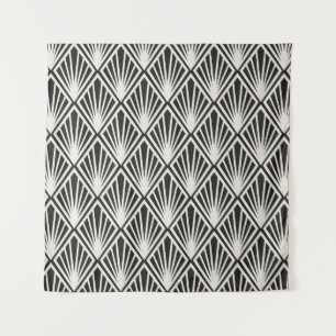 vintage Floral Art Nouveau Seamless Pattern. Geome Tapestry