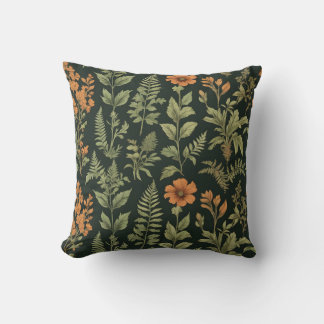 Vintage Floral Background Cushion