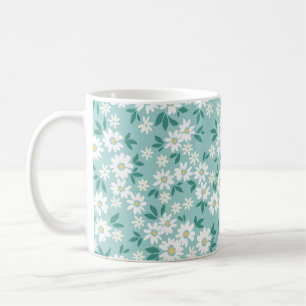 Vintage floral background. Seamless vintage patter Coffee Mug