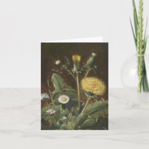 Vintage floral blank Note Cards